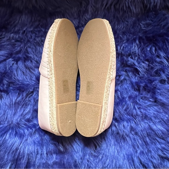 New! Rare STEVE MADDEN “Waken” Leather Espadrille Flats in Blush - Picture 10 of 11